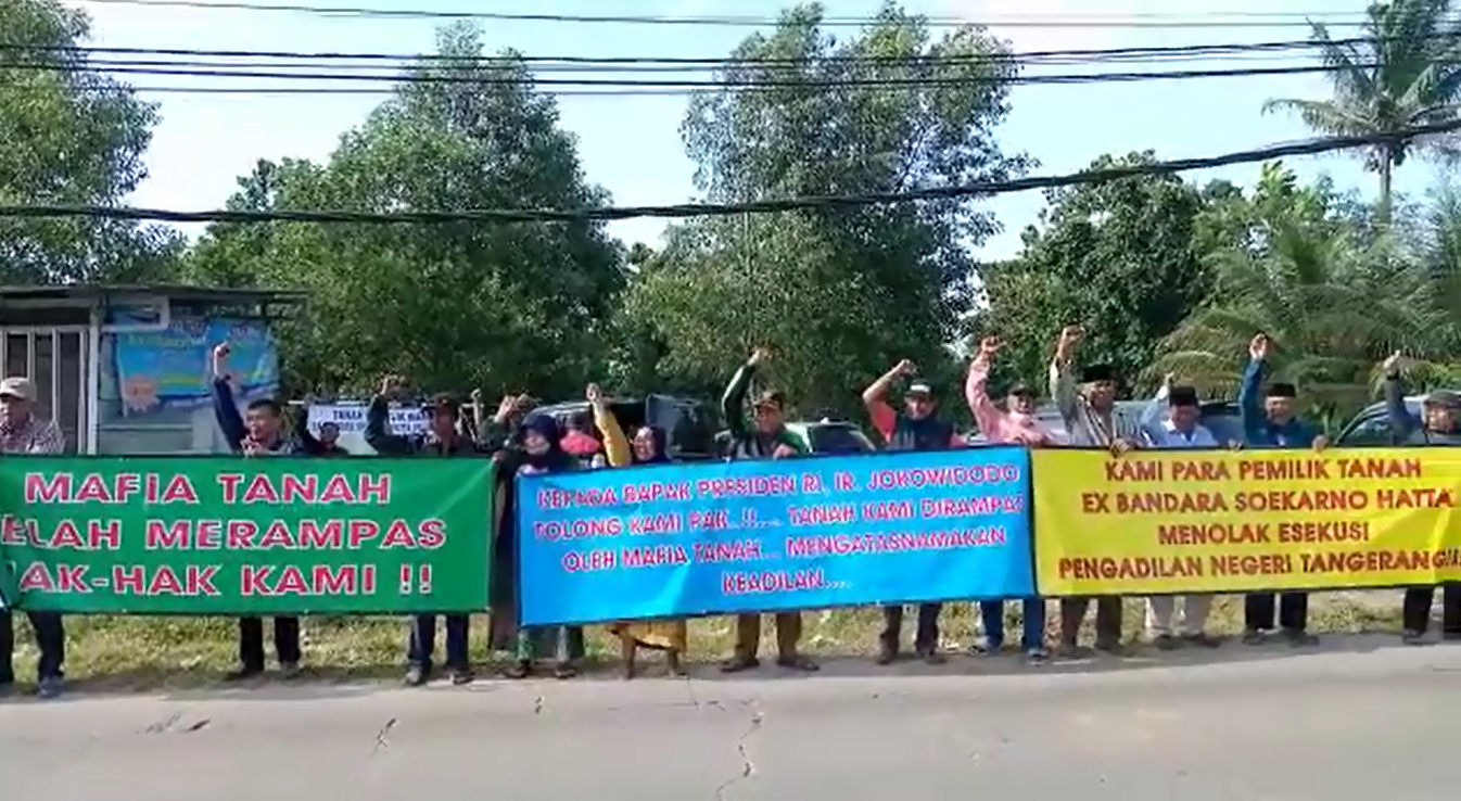 Pemilik Kavling Desa Munjul, Kab. Tangerang Meminta Presiden Jokowi Untuk Memperhatikan Nasibnya