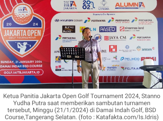 IA ITB Jakarta Gelar Jakarta Open Golf Tournament 2024, Diikuti 144 Peserta
