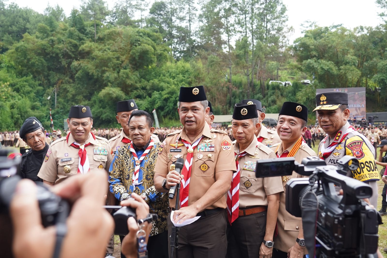 Letjen TNI Widi Prasetiyono,Pembukaan Persami, Bersatu Dengan Alam, Melestarikan Lingkungan,Jenderal TNI Maruli Simanjuntak