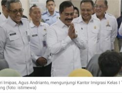 Menteri Imipas Kunjungi Kantor Imigrasi Bandung, Pastikan Layanan Efisien dan Transparan
