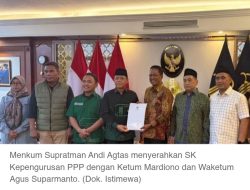 Dualisme PPP Berakhir: Mardiono Ketum, Agus Suparmanto Waketum