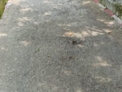 Belum Sebulan Selesai Dikerjakan, Tapi Jalan Sudah Hancur. Kenapa?